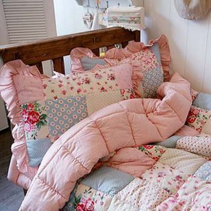 拼布方块床单制作教程,拼布床单手工制作大全