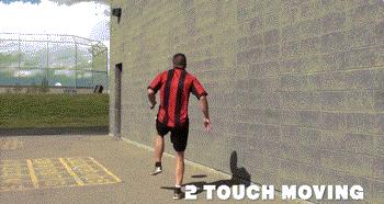 「足球教学」教你如何用一堵墙来增强球感！