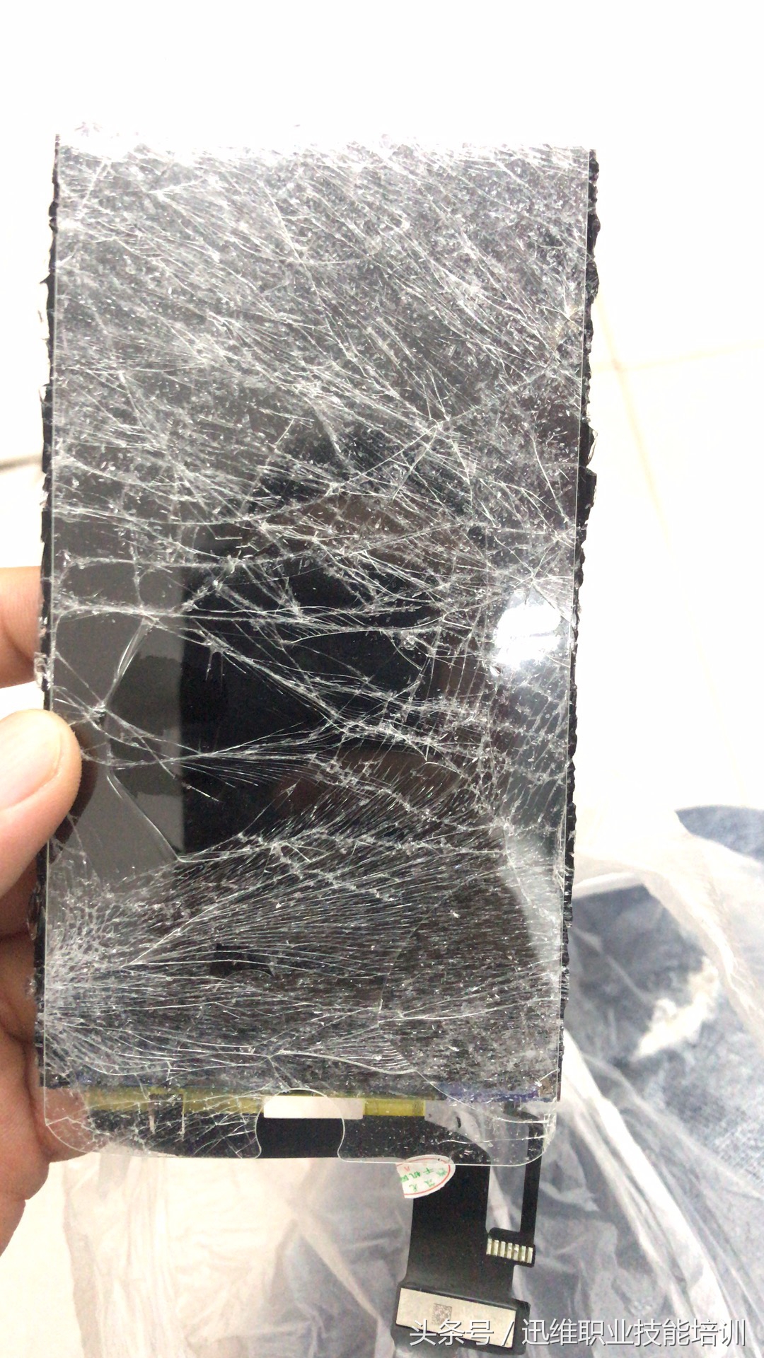 为报废的iPhone7换主板,CPU基带硬盘全拆,这手工让你大饱眼福