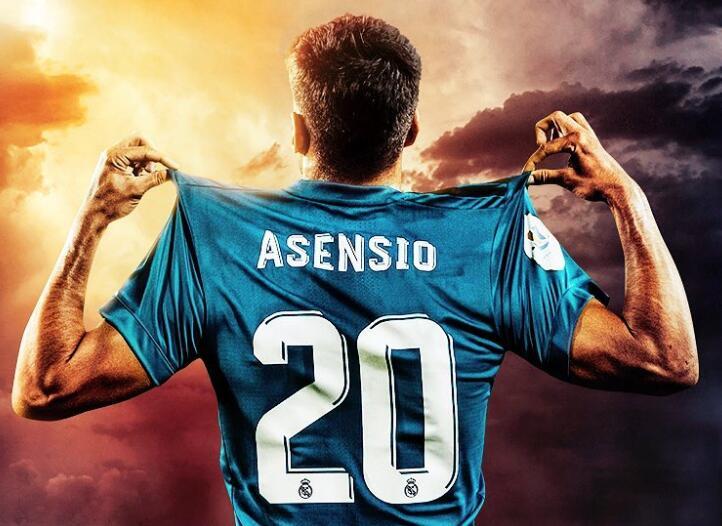 阿森西奥替补马里亚诺,马里亚诺接过c罗的球衣