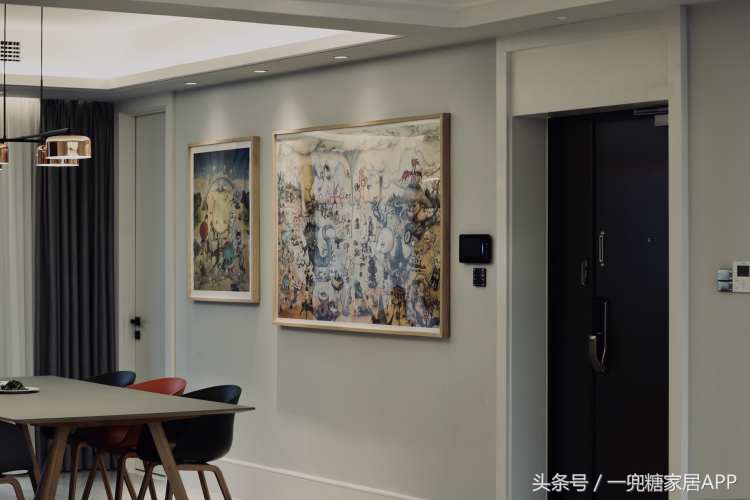 为了2个娃,我183㎡的家,没一个凸出来的柜门把手