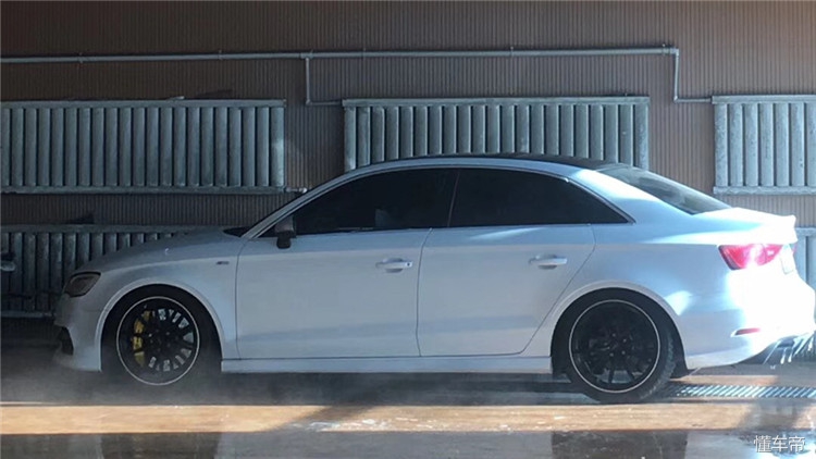 黑龙江车友打造低姿态“柠檬黄”奥迪A3，玩车同时不忘疼老婆！