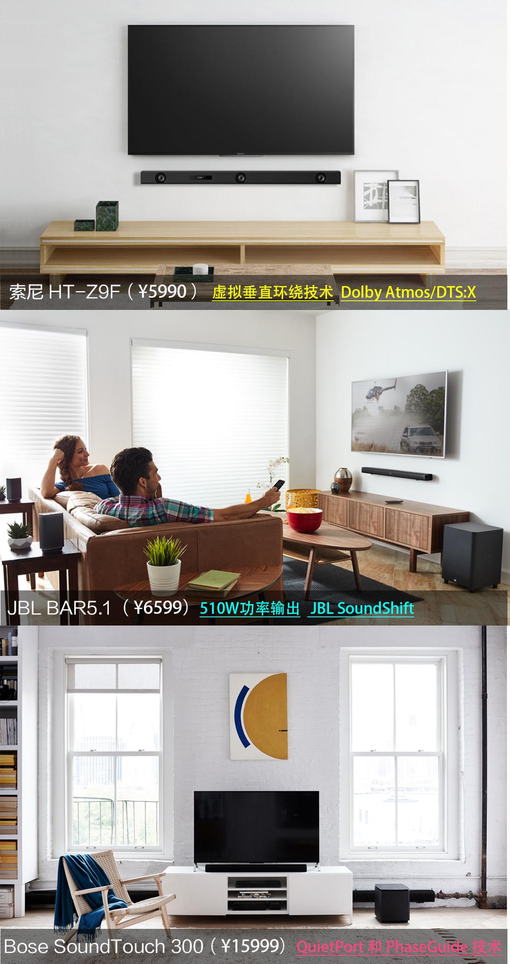 带你体验真正的全景环绕音效,2018soundbar大盘点