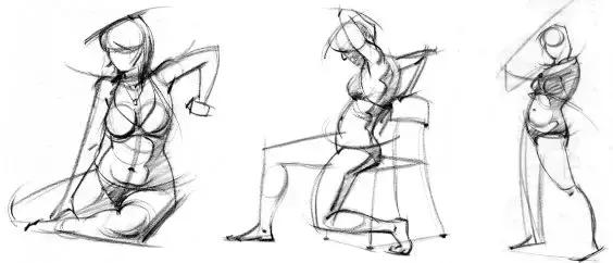 怎样才能画得像一个真人,画好身体不知道怎么画手