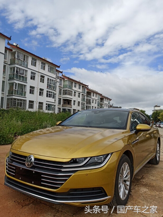 2019款大众cc魅颜提车,新款大众cc实车大气又运动