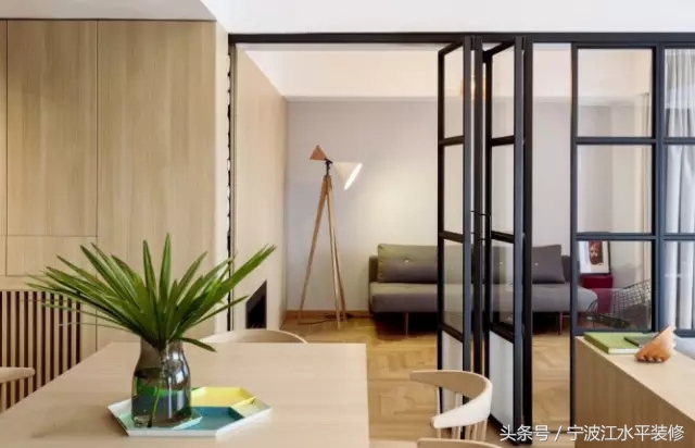 高档家用折叠门美观,折叠门适合弧形空间吗