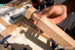 榫卯结构创意性应用,简单榫卯桌子教程图解