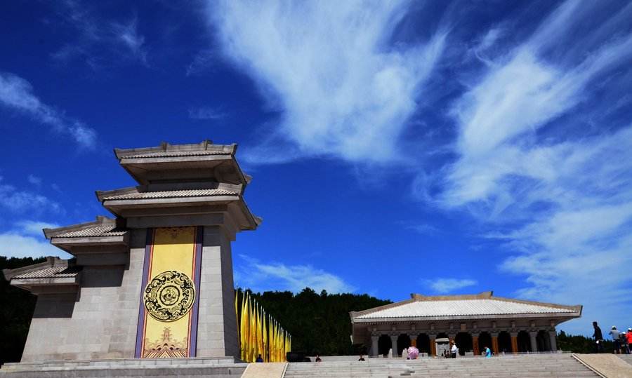 寻根问祖黄帝陵轩辕殿,问祖黄帝陵全文