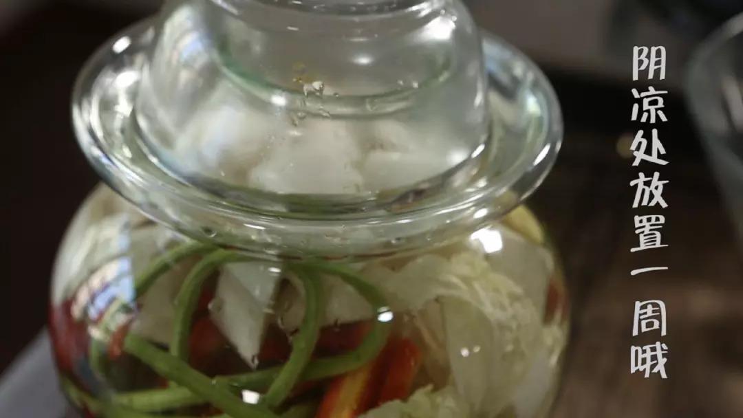 自己做的泡菜再难吃也要吃完,第一次做泡菜生花