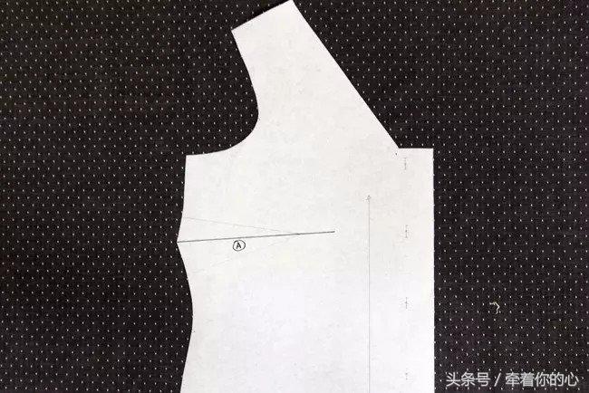 胸围大肩宽小如何制版,3尺6胸围裁剪教程