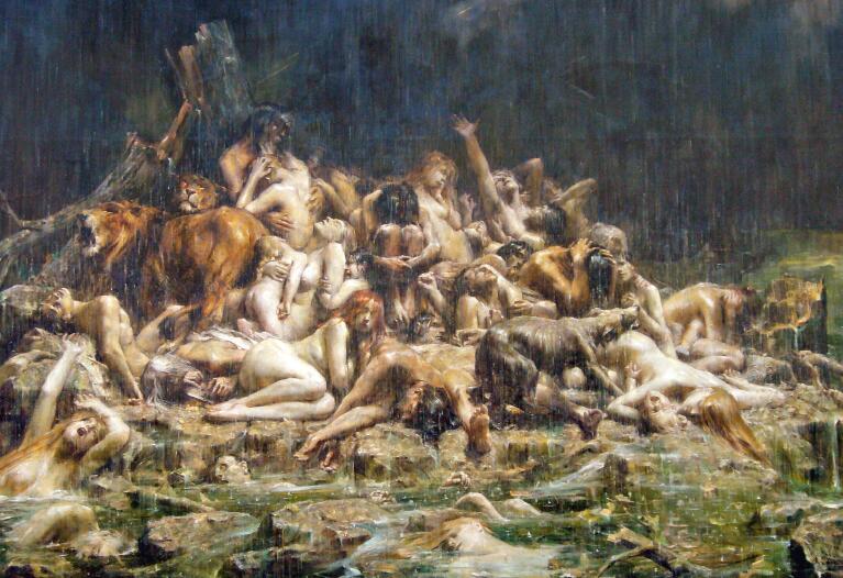 古代大洪水真的存在吗,传说中的古代大洪水是什么时间