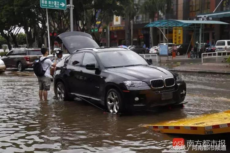 “山竹”过后首个工作日：广东人爬树都要去上班！