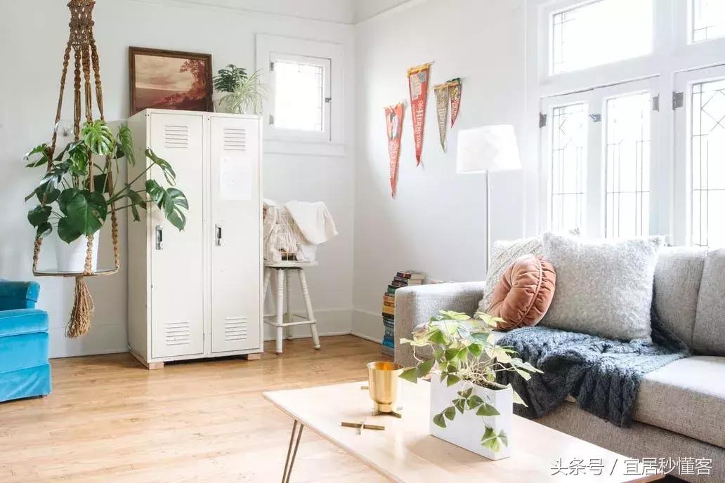 美国女孩改造旧木屋,时尚靓丽国外60年代老公寓改造