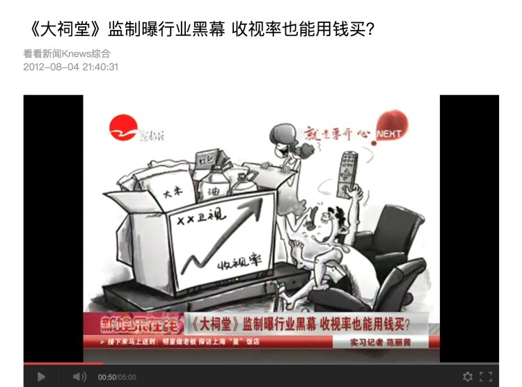知名导演发长文揭露假收视率黑幕,收视率造假反映了什么问题
