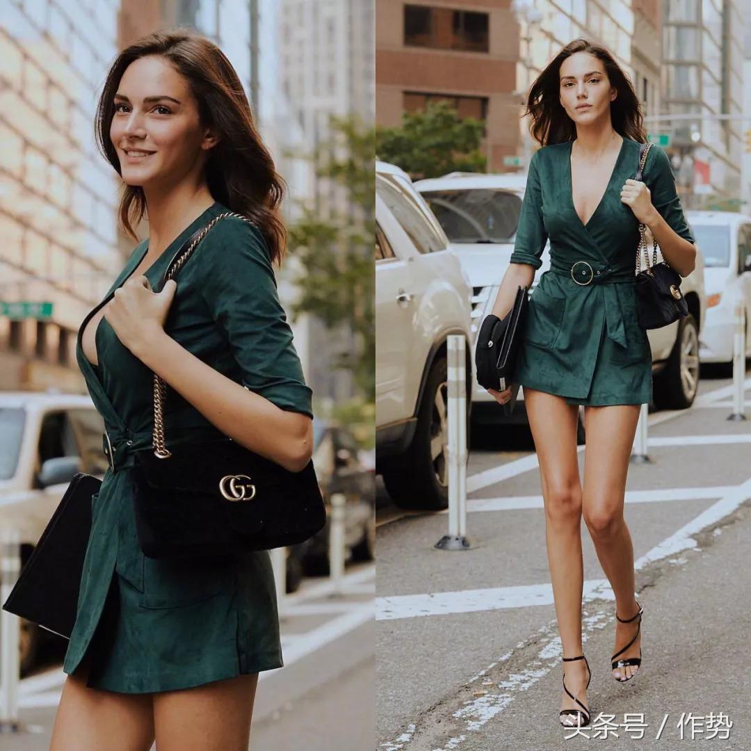 维密面试街拍摩托,维密大秀面试模特