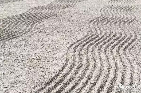 枯山水的造园手法,枯山水画法