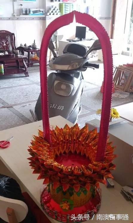 潮汕中秋拜月娘折纸简单教程,潮汕拜月娘折元宝莲花