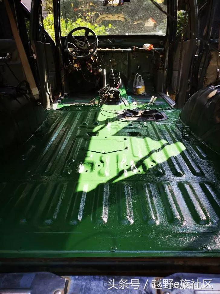 猎豹底盘防锈,猎豹翻新改造全过程