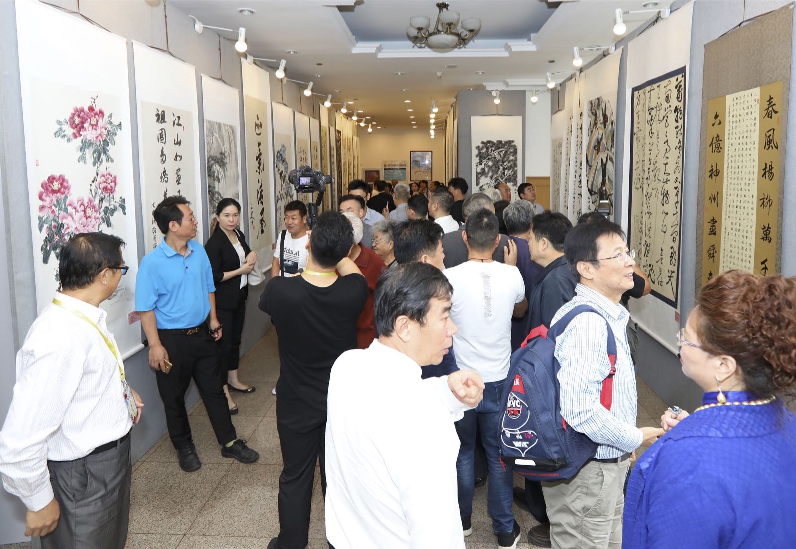 中国民生新闻网应邀参加全国广播电视行业书画摄影集邮作品展