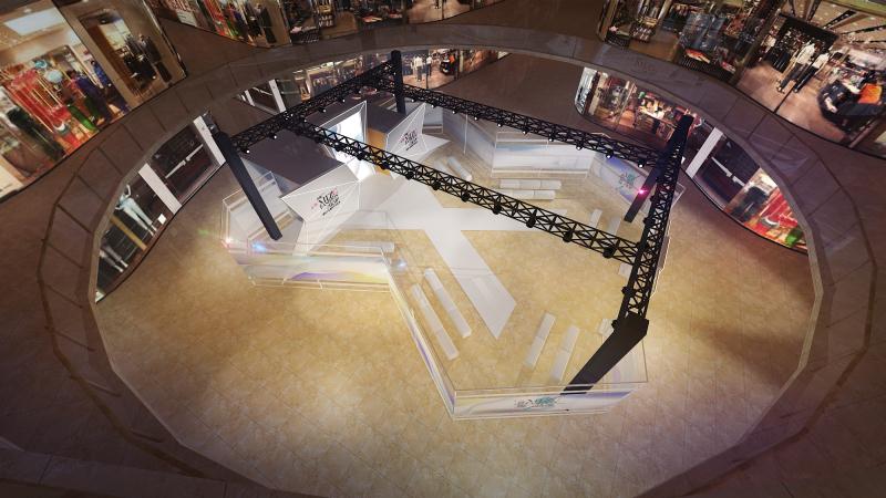 巴黎时装周t台模特展示,巴黎时装周彩色t台秀