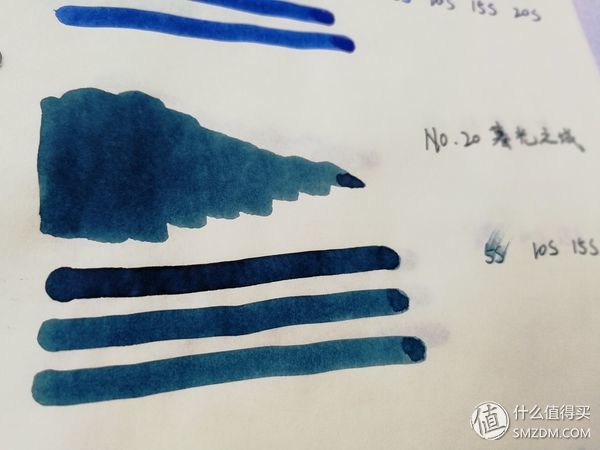 diamine墨水试色,彩墨试色卡