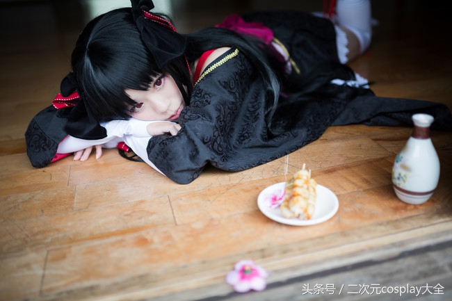 《机巧少女不会受伤》夜夜cos，清新萌妹纸最最最可爱啦！