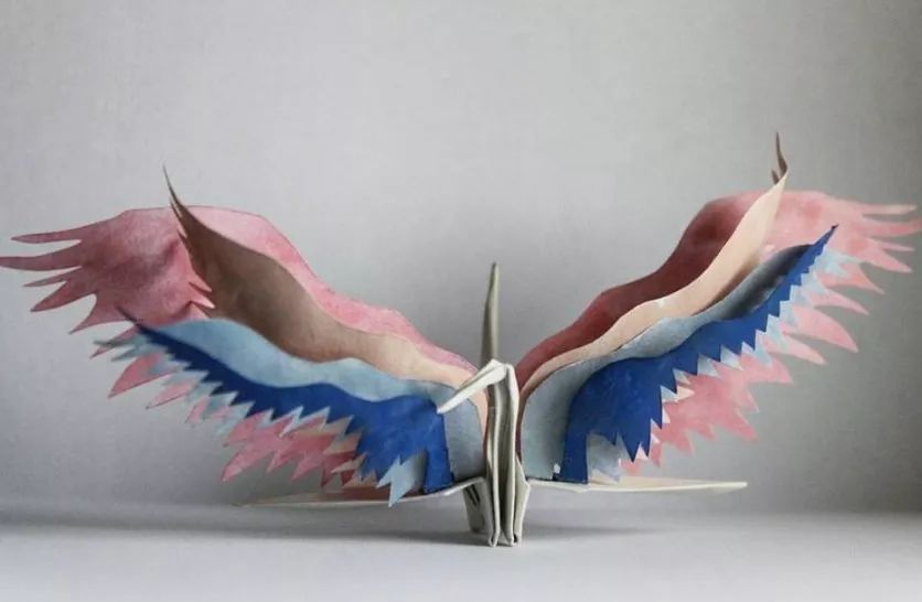 每天折一个千纸鹤,每天折一只纸鹤