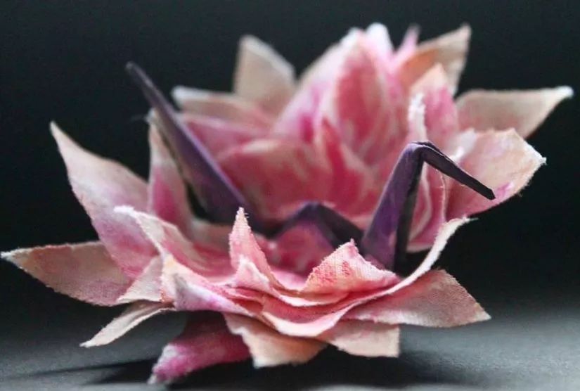 每天折一个千纸鹤,每天折一只纸鹤