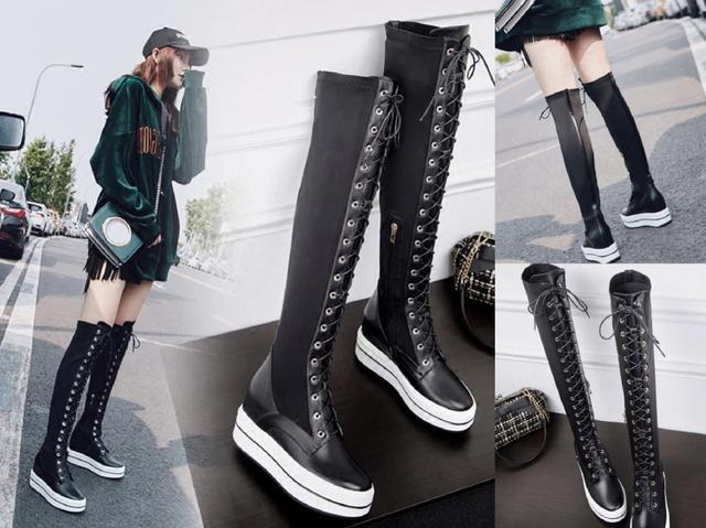 小腿粗穿过膝靴还是不过膝的,小个子适合过膝靴还是小腿靴