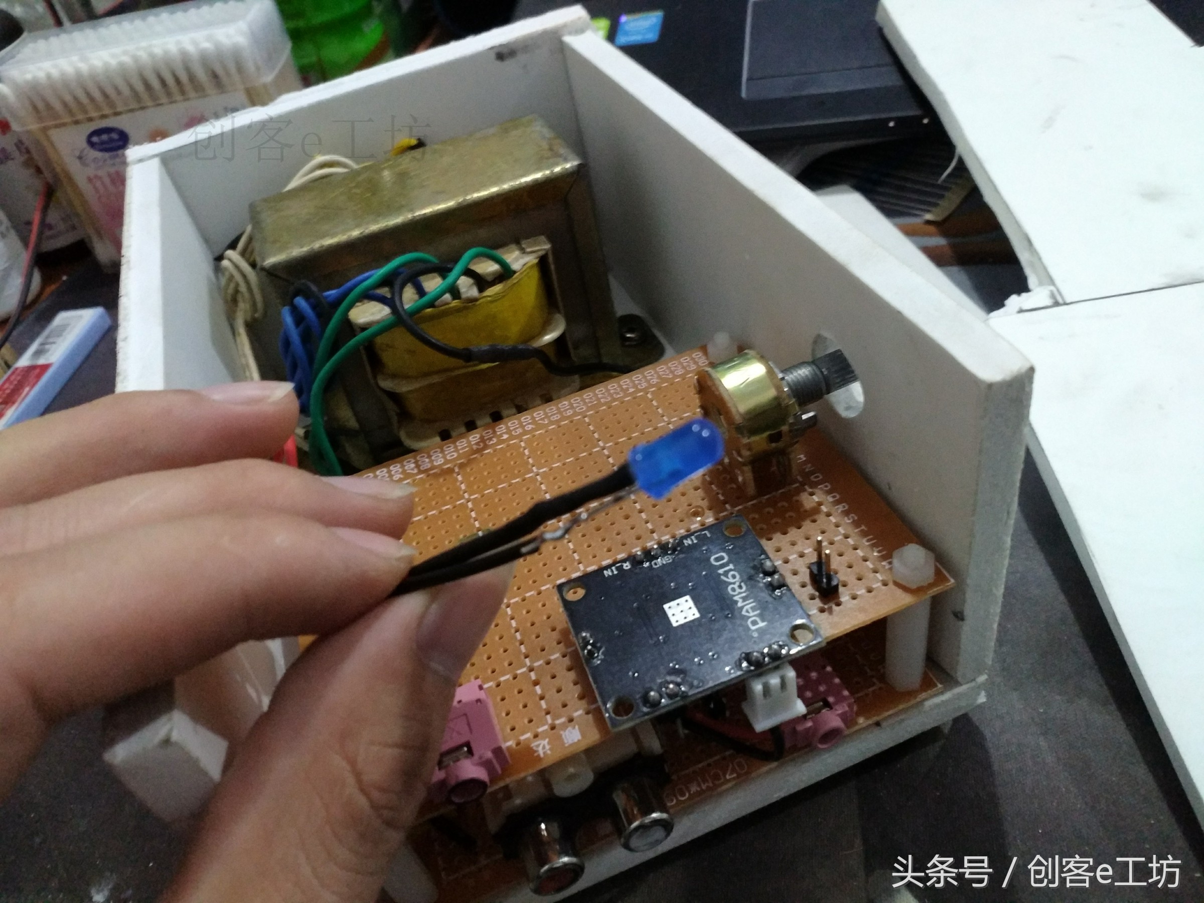 中秋假期闲着无聊做了音质优美的小数字功放