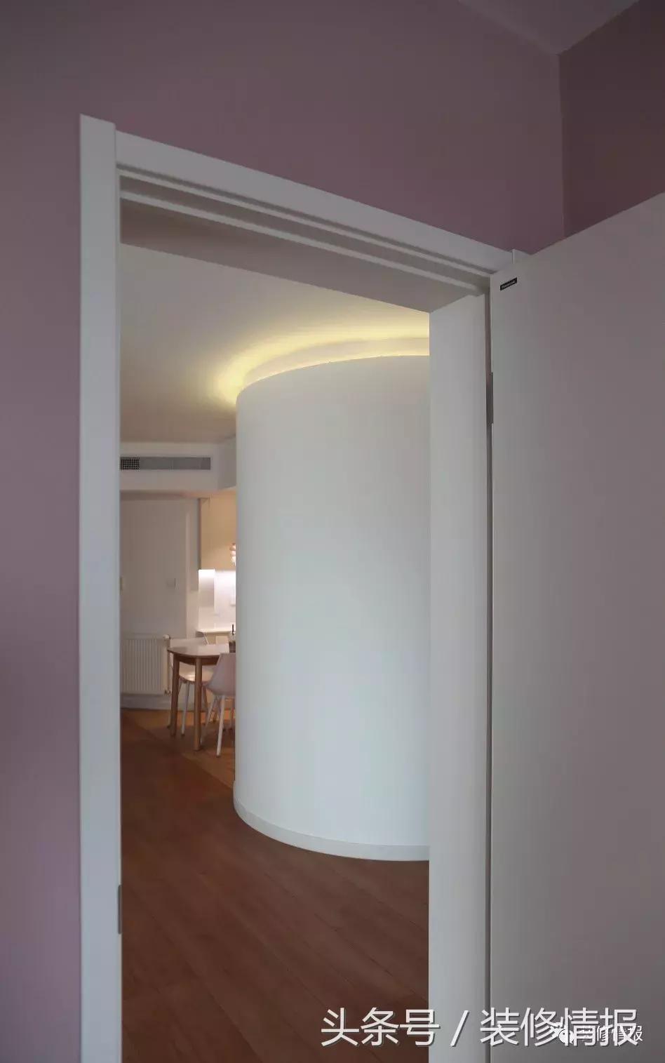 厨房是斜的怎么设计,楼中楼的大厨房大餐厅的设计