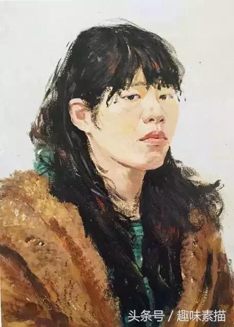 清华美院素描高分卷赏评,清华美院临摹千里江山图