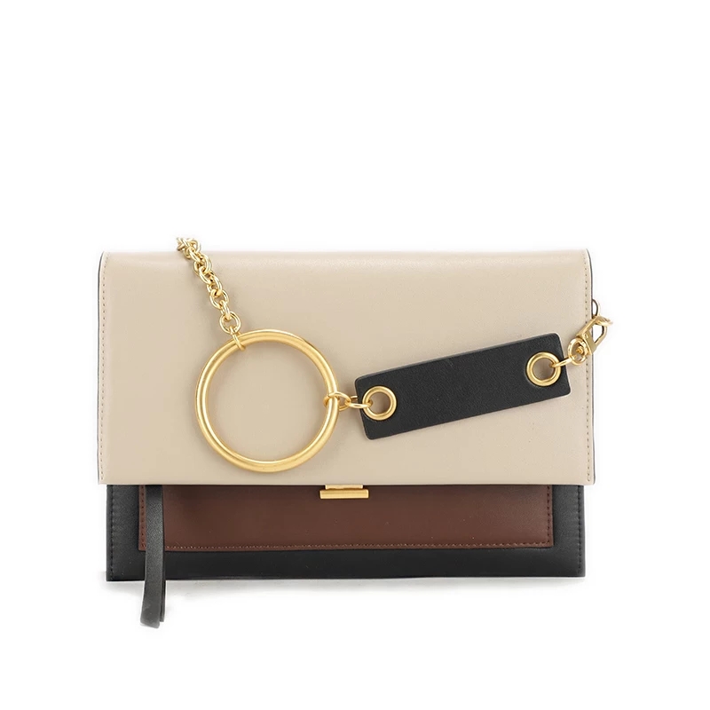 信封包包怎么搭配,信封包包紫色