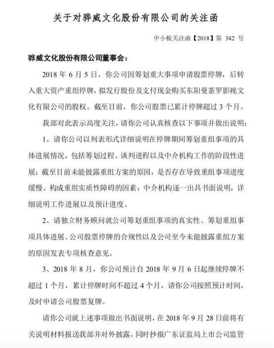 骅威文化放弃30亿收购曼荼罗,张纪中女儿错失3亿套现机会?