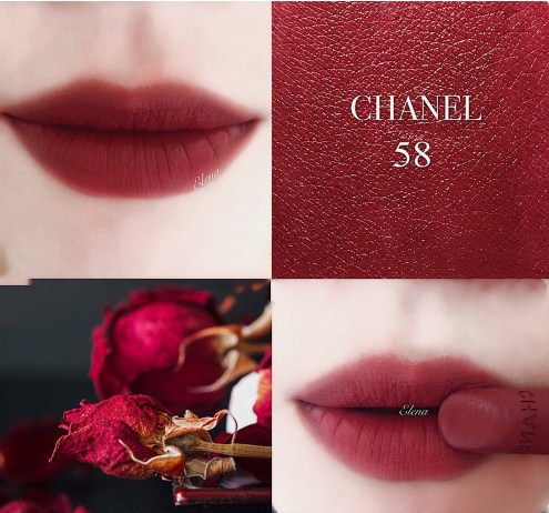 香奈儿58丝绒红棕好看吗,香奈儿58红棕豆沙