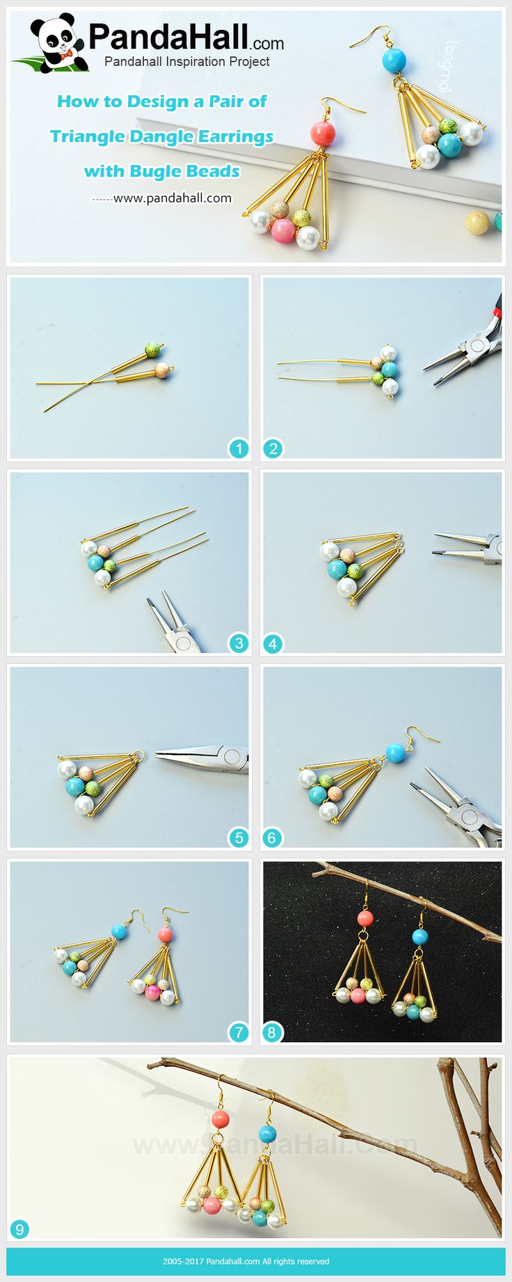 绕线古风首饰diy入门教程,纯手工绕线制作首饰教程