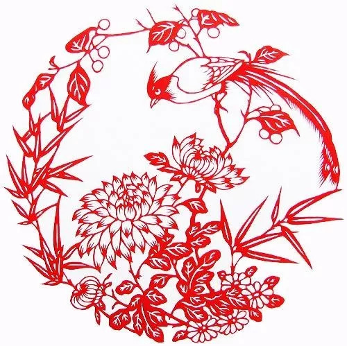 民间剪纸艺术冰墩墩,中国民间剪纸艺术基本步骤和流程