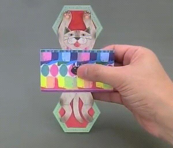 日本大师手工小玩具,日本创意纸玩具设计图