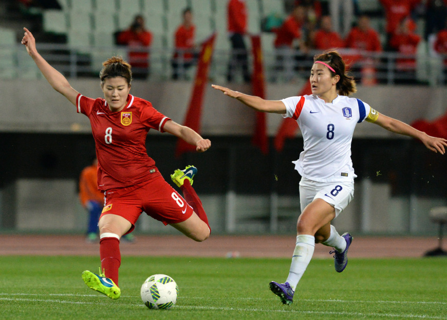 她曾是孙雯接班人，进球后庆祝动作太出人意料，现被足联禁止！