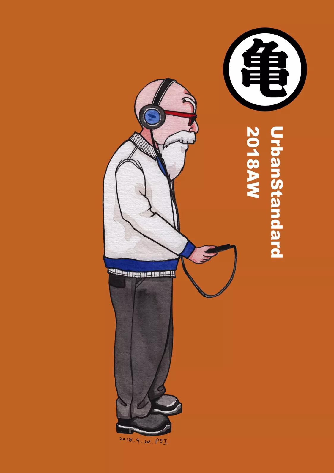 龍珠系列龜仙人！潮流壁纸