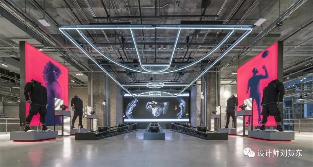 阿迪达斯体育馆,阿迪达斯店设计