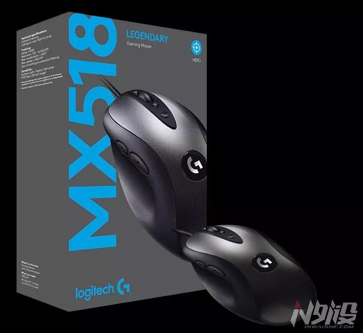 升级罗技鼠标驱动,罗技的hero16k传感器是谁造的