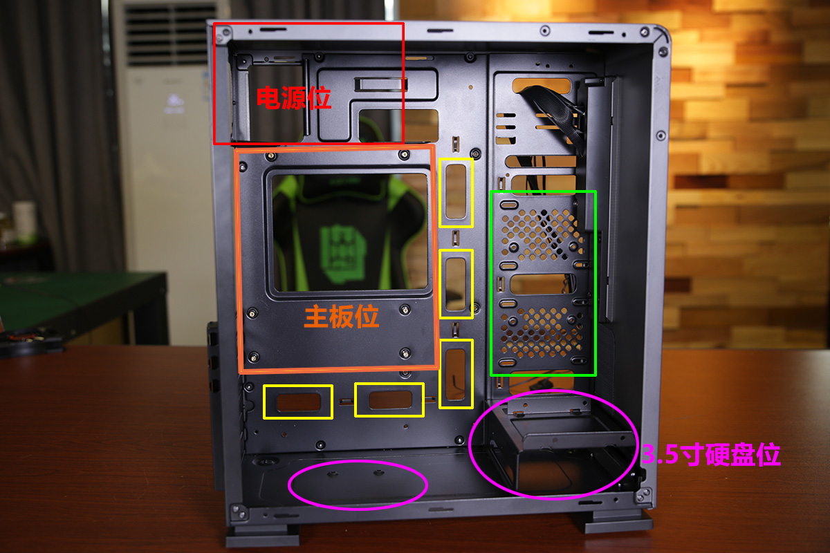 k88青春版机箱怎么理线,机箱电源在上面怎么理线