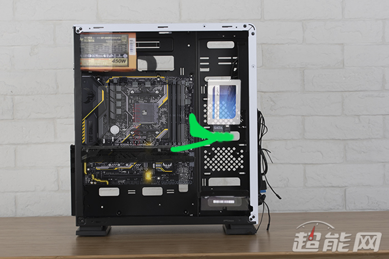 k88青春版机箱怎么理线,机箱电源在上面怎么理线