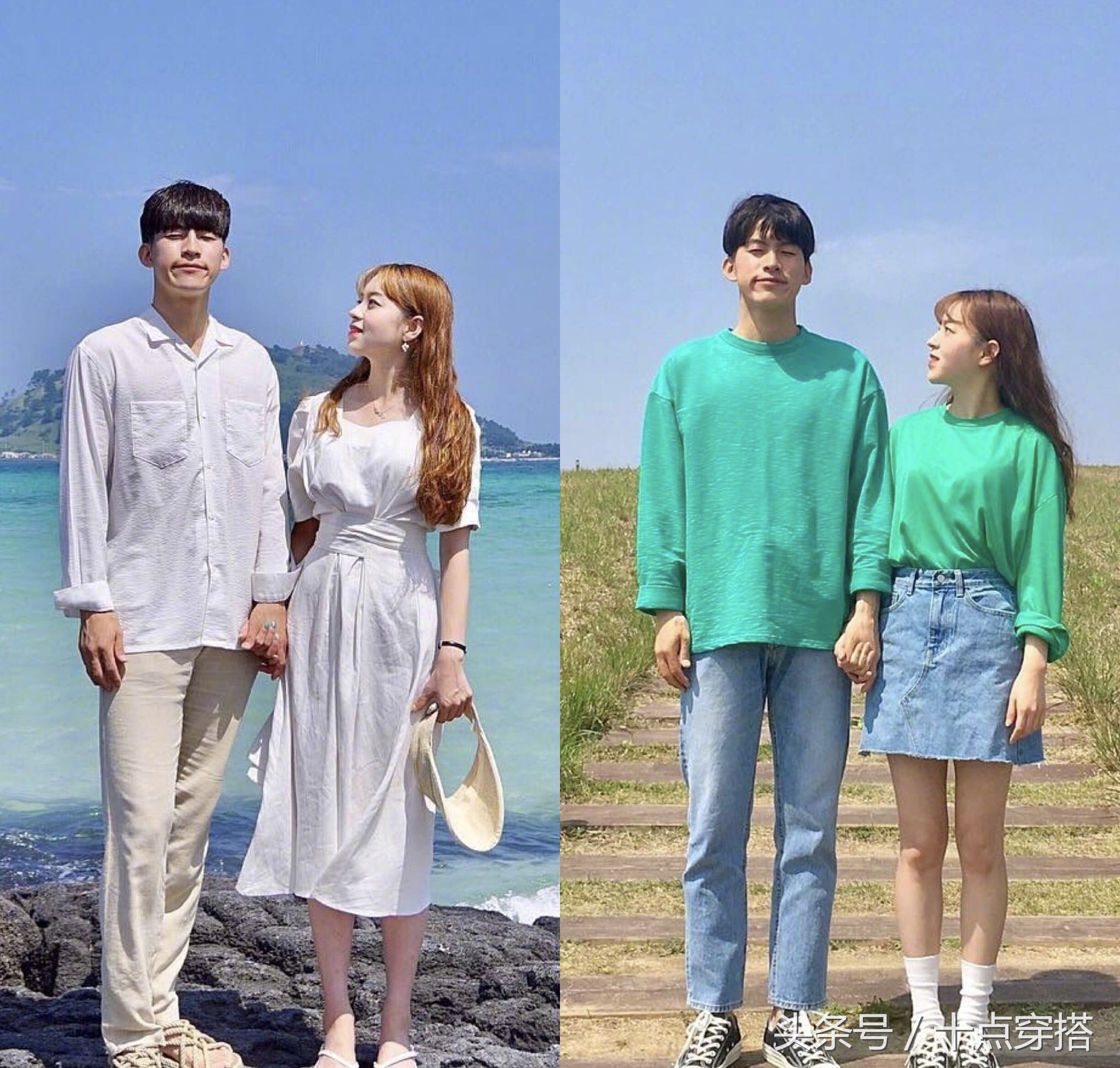 现在最潮流的秋季情侣装,情侣装不一样的风格