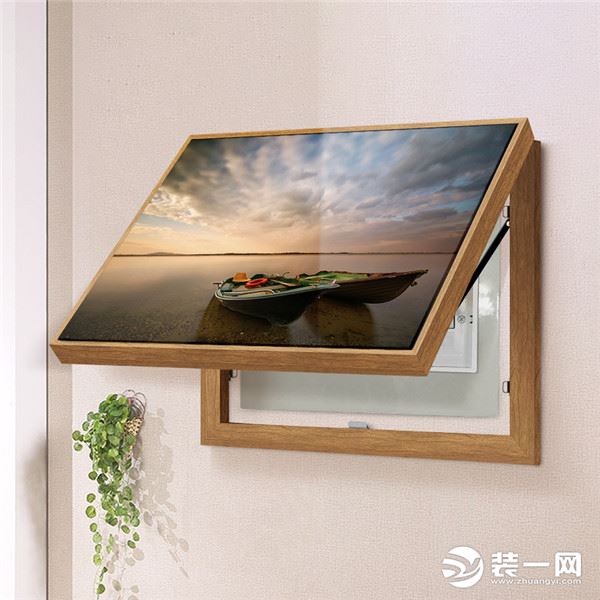 电表箱装饰画图片大全简约,电表箱装饰画让整个家变得更美观