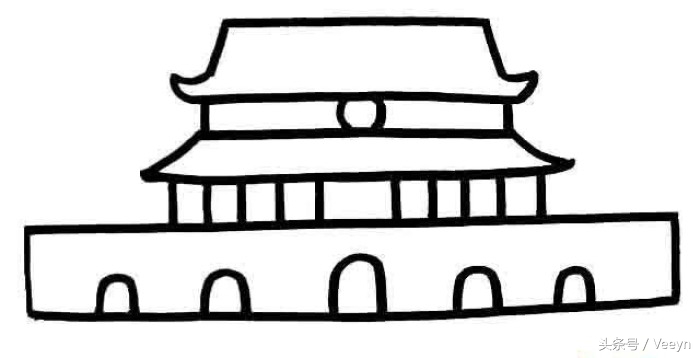 国庆节手抄报万能边框高质量,国庆节手抄报插图黑白模板