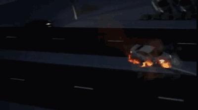 顺德这辆百万玛莎拉蒂被撞爆车头,玛莎拉蒂晚上被撞