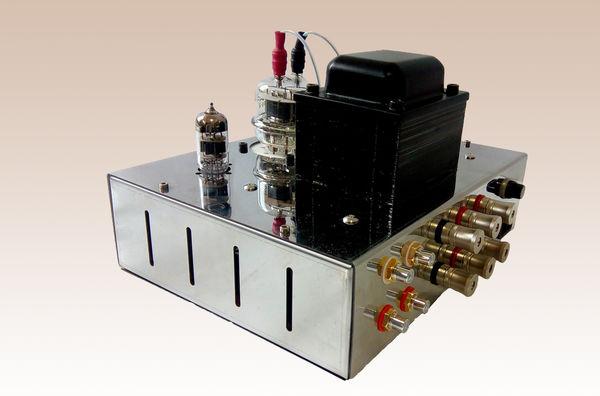 6C45PI+FU322W单端电子管功放DIY，高灵敏度全频音箱的最佳搭配