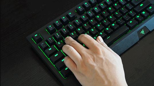 雷蛇黑寡妇绿轴测评,2024年雷蛇黑寡妇蜘蛛标准版实测